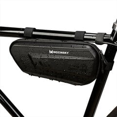 Велосипедная сумка Wozinsky WBB10BK 1.5 л, черная цена и информация | Сумки, держатели для телефонов | hansapost.ee