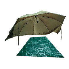Рыболовный туристический зонт (250 см 4,20 кг зеленый) цена и информация | Другие товары для рыбалки | hansapost.ee