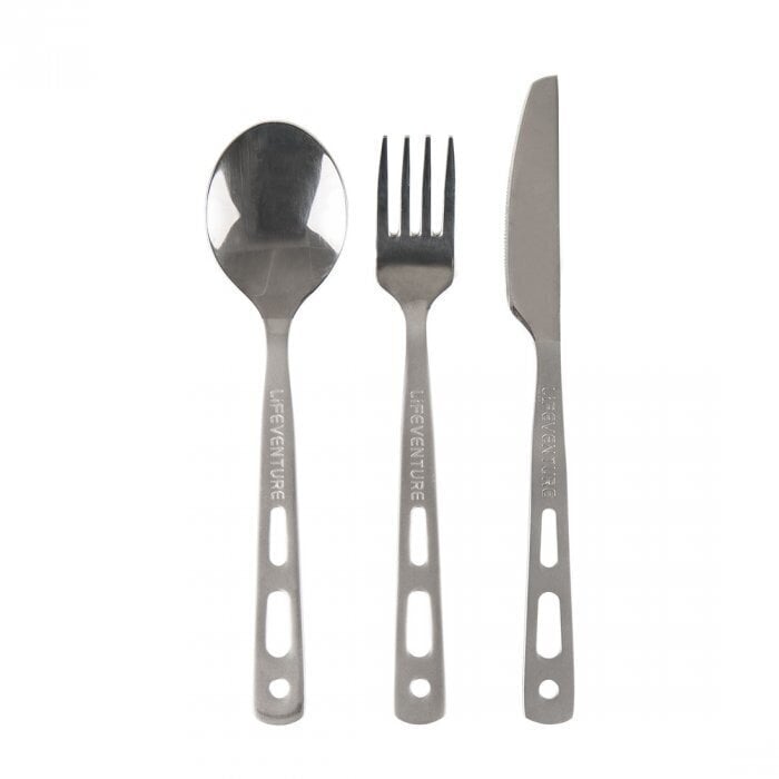 Söögiriistad Lifeventure Camping Cutlery Set цена и информация | Matkapotid ja matkanõud | hansapost.ee