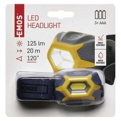 Pealamp EMOS 1x COB LED 3W 3x AAA price and information | Headlamps, camping lamps | hansapost.ee