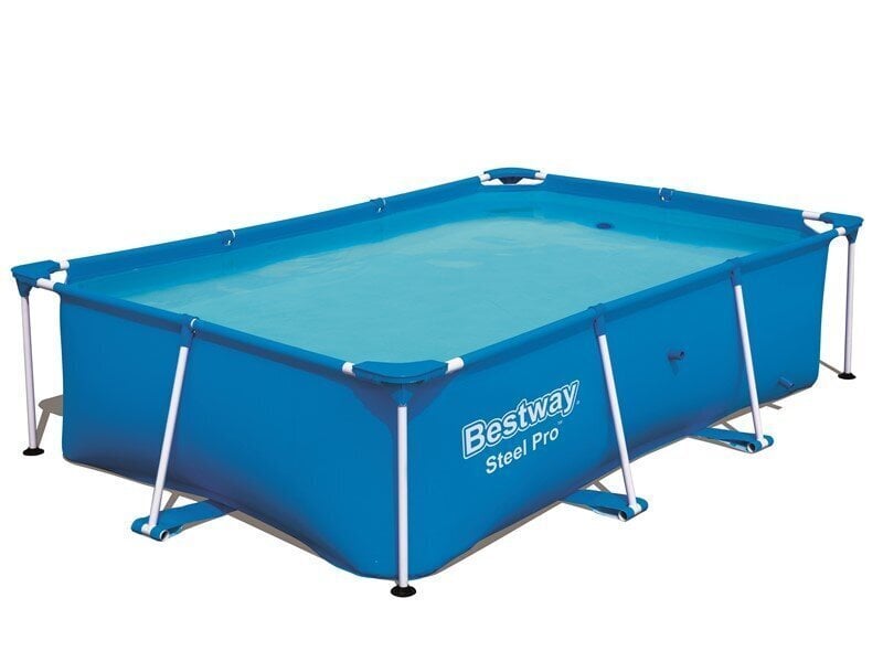 Raamiga bassein Bestway Steel Pro, 259x170x61 cm, ilma filtrita hind ja info | Basseinid | hansapost.ee