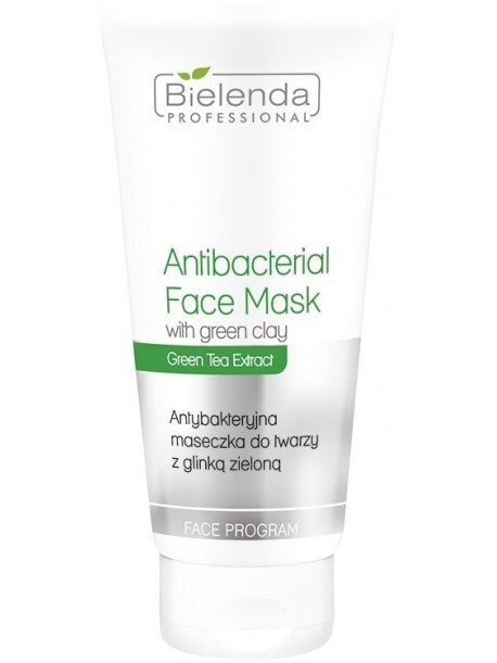 Rohelise saviga näomask Bielenda Professional Face Program Antobacterial 150 g hind ja info | Näomaskid ja silmamaskid | hansapost.ee