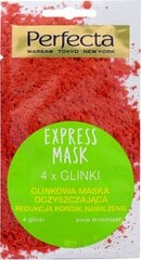Очищающая маска для лица с 4 сортами глины Perfecta Express 20 мл цена и информация | Perfecta Духи, косметика | hansapost.ee