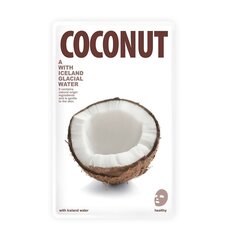 Lehtmask näole Blue Dot With Iceland Glacial Water Coconut 20 g hind ja info | Näomaskid ja silmamaskid | hansapost.ee