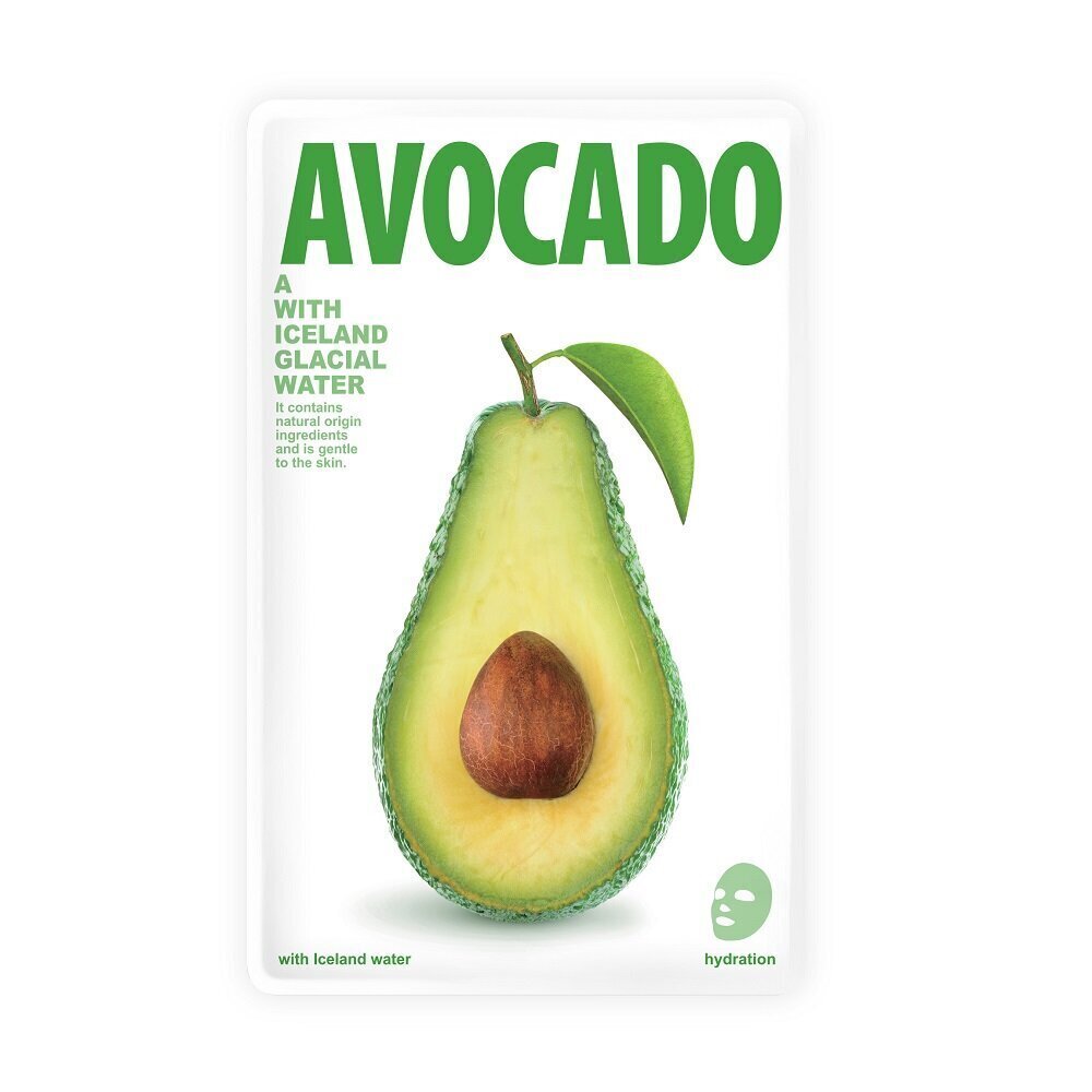 Lehtmask näole Blue Dot Avocado 20 g цена и информация | Näomaskid ja silmamaskid | hansapost.ee