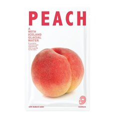 Листовая маска для лица Blue Dot Peach 20 г цена и информация | Маски для лица, патчи для глаз | hansapost.ee