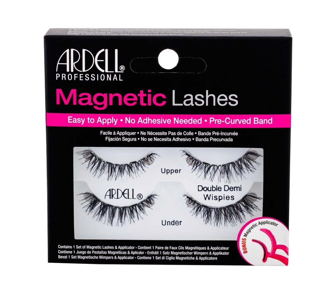 Kunstripsmed Ardell Magnetic Eyelashes Double Demi Wispies цена и информация | Kunstripsmed, ripsmeliim ja ripsmekoolutajad | hansapost.ee