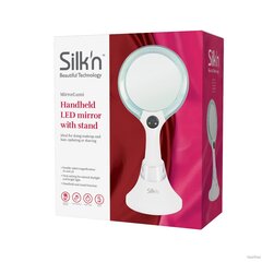 Valgustusega peegel Silk'n Mirror Lumi koos luubiga (x1 / x5) hind ja info | Kosmeetikakotid ja meigipeeglid | hansapost.ee
