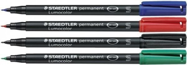 Marker Staedtler 0,4mm, 4 tk hind ja info | Kirjutusvahendid | hansapost.ee