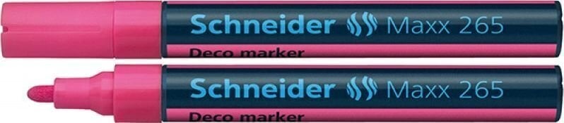 Marker Schneider Deco 265 kriit 1-3 mm, roosa цена и информация | Kirjutusvahendid | hansapost.ee