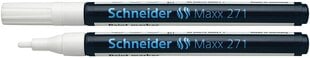 Маркер масляный Schneider Maxx 271 белый цена и информация | Письменные принадлежности | hansapost.ee