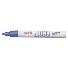 Õlimarker Uni PX-20, 2.2-2.8 mm, ümara otsaga, sinine цена и информация | Kirjutusvahendid | hansapost.ee