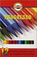Värvilised pliiatsid Koh-I-Noor, 12 värvi hind ja info | KOH-I-NOOR Koolitarvikud | hansapost.ee