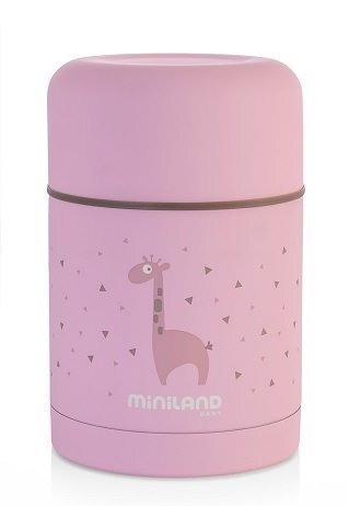 Toidutermos Miniland, 600 ml, roosa цена и информация | Termosed, toidutermosed, termokotid | hansapost.ee