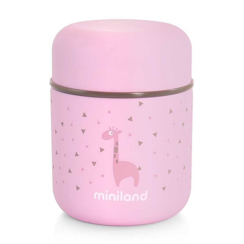 Toidutermos Miniland, 280 ml, roosa hind ja info | Termosed, toidutermosed, termokotid | hansapost.ee