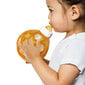 Klaaspudel ja kummist närimispall Hevea Star ball 0+ kuud 150 ml hind ja info | Närimismänguasjad lastele | hansapost.ee