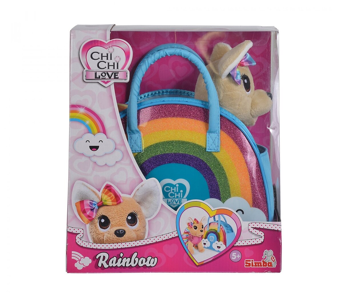 Pehme mänguasi kotiga Simba Chi Chi Love Rainwbow цена и информация |  Pehmed mänguasjad ja kaisukad | hansapost.ee