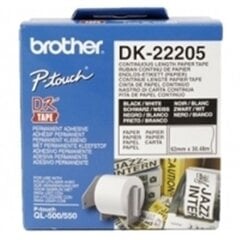 Brother DK-22205 DK22205 hind ja info | Printeritarvikud | hansapost.ee