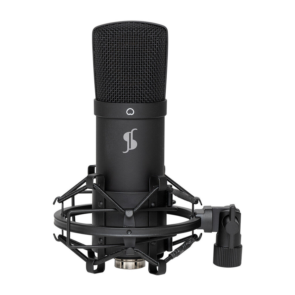 Stuudiomikrofon Stagg SUM45 aluse ja hoidjaga цена и информация | Mikrofonid | hansapost.ee