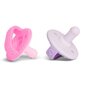 Munchkin 2pk Sili-Soother & Teether Pink/Purple цена и информация | Närimismänguasjad lastele | hansapost.ee