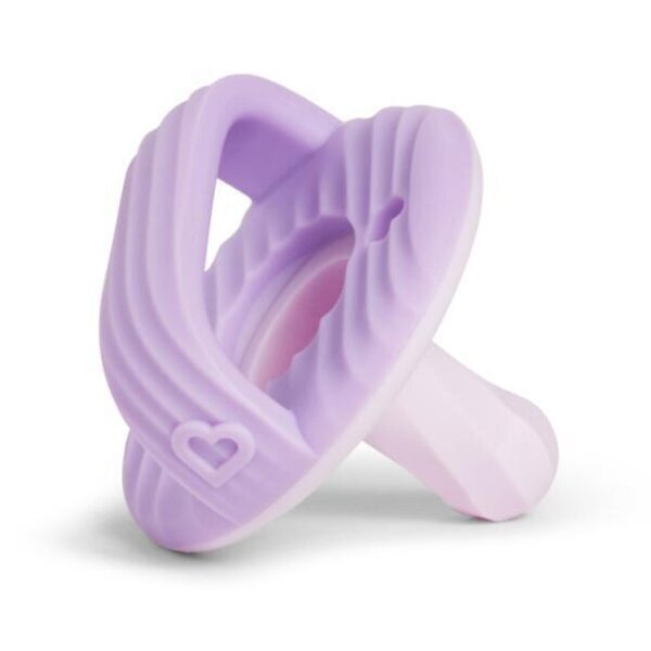 Munchkin 2pk Sili-Soother & Teether Pink/Purple цена и информация | Närimismänguasjad lastele | hansapost.ee