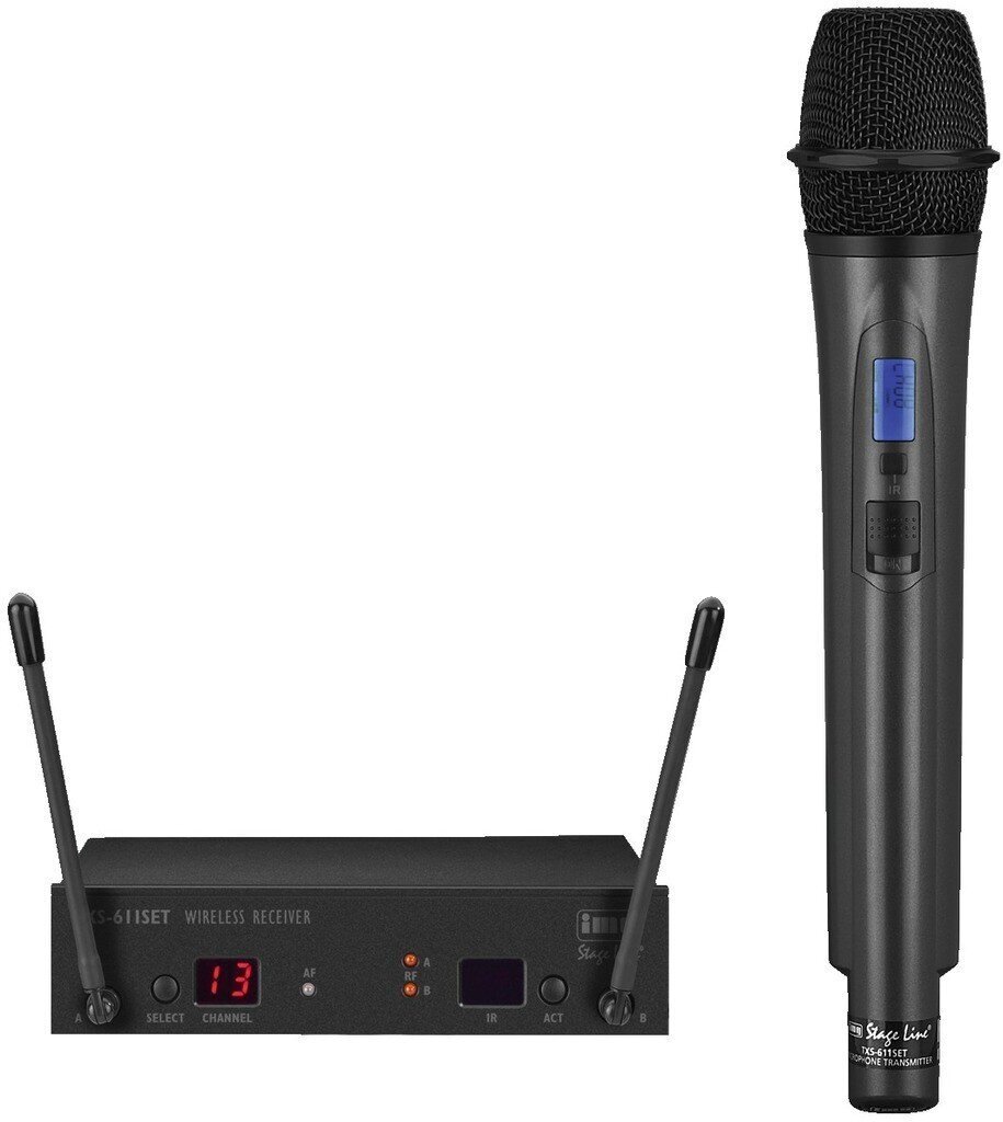 Juhtmeta mikrofon jaamaga Stageline TXS-611SET цена и информация | Mikrofonid | hansapost.ee