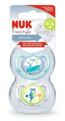 Silikoonist lukk NUK Freestyle 18-36 kuud, 2 tk. hind ja info | NUK Parfüümid, lõhnad ja kosmeetika | hansapost.ee