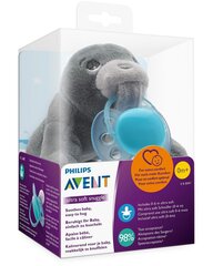 Lutt plüüsist mänguasjaga Philips Avent "Ultra soft", 0-6 kuud, SCF318/14 hind ja info | Lutid | hansapost.ee