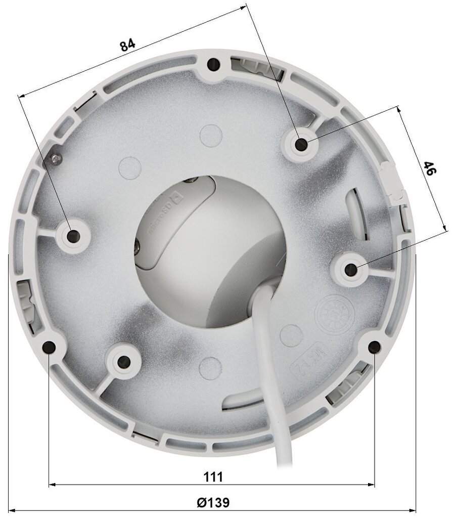 IP kaamera DS-2CD2346G2-I(2.8MM)(C), Acusense, 4MP hind ja info | Valvekaamerad | hansapost.ee