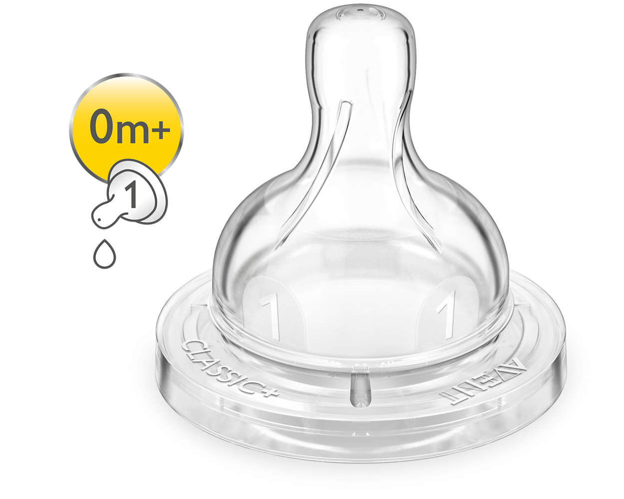 Lutt Philips Avent Classic+ SCF631/27, mini, 2 tk. цена и информация | Lutipudelid ja tarvikud | hansapost.ee