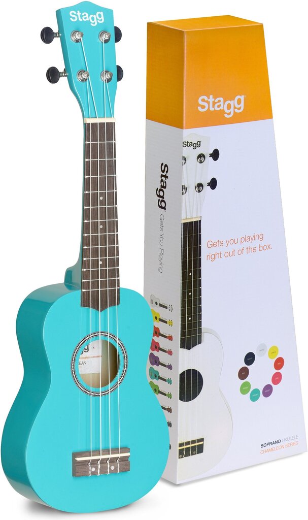 Soprano ukulele + ümbris Stagg US-OCEAN hind ja info | Kitarrid | hansapost.ee