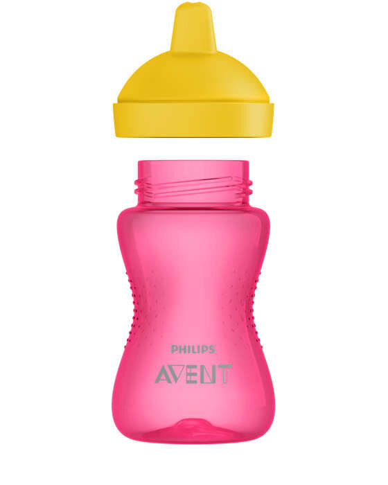 Joogipudel Philips Avent My Grippy 18 kuud 300 ml, roosa hind ja info | Lutipudelid ja tarvikud | hansapost.ee