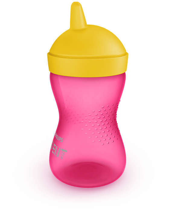 Joogipudel Philips Avent My Grippy 18 kuud 300 ml, roosa hind ja info | Lutipudelid ja tarvikud | hansapost.ee