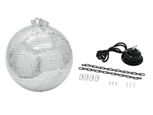 Зеркальный дисковый шарик Eurolite 40см с мотором MD-1515 цена и информация | Принадлежности для музыкальных инструментов | hansapost.ee
