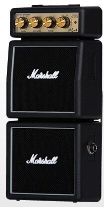 Mini võimendi elektrikitarrile Marshall MS-4 цена и информация | Muusikainstrumentide tarvikud | hansapost.ee