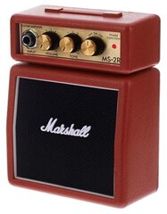 Mini võimendi elektrikitarrile Marshall MS-2R цена и информация | Принадлежности для музыкальных инструментов | hansapost.ee