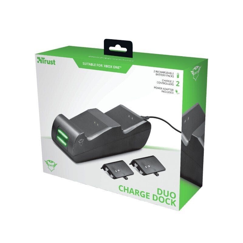 Trust GXT 247 Duo Charging Dock hind ja info | Mängupuldid | hansapost.ee