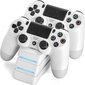 PlayStation 4 juhtpultide laadimisalus Snakebyte TWIN:CHARGE 4™ цена и информация | Mängupuldid | hansapost.ee