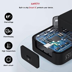 Зарядное устройство PROMATE PowerPort-20PD Type-C PD 20Вт  цена и информация | Зарядные устройства для телефонов | hansapost.ee