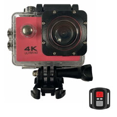 Riff SPK-1 Ultra HD 4K 16Mpix, roosa hind ja info | Seikluskaamerad, GoPro | hansapost.ee