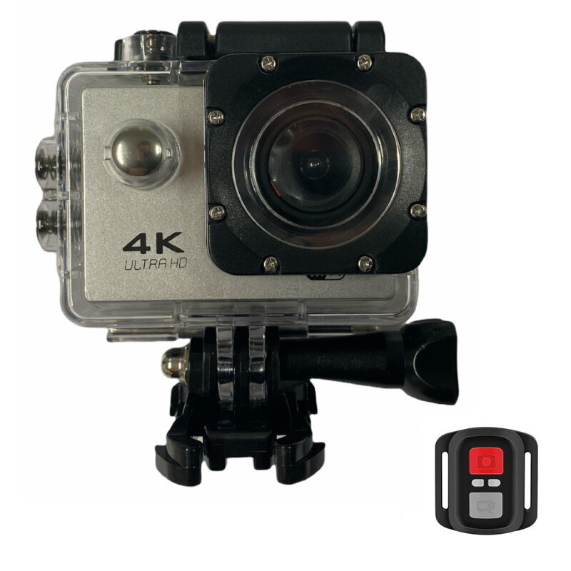 Riff SPK-1 Ultra HD 4K 16Mpix, hõbedane цена и информация | Seikluskaamerad, GoPro | hansapost.ee