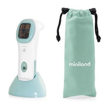 Termomeeter Miniland Thermotalk Plus цена и информация | Aspiraatorid, beebikaalud ja termomeetrid | hansapost.ee