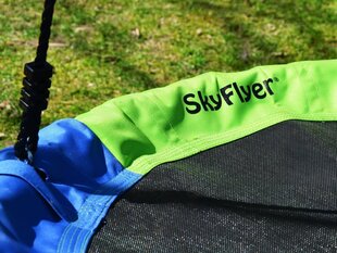 Качели "SkyFlyer", диаметр 100 см, цветные цена и информация | Подвесные качели | hansapost.ee