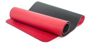 Коврик для йоги Gymstick Pro Yoga 180x61x0,6 см, красный/черный цена и информация | Коврики для йоги, фитнеса | hansapost.ee