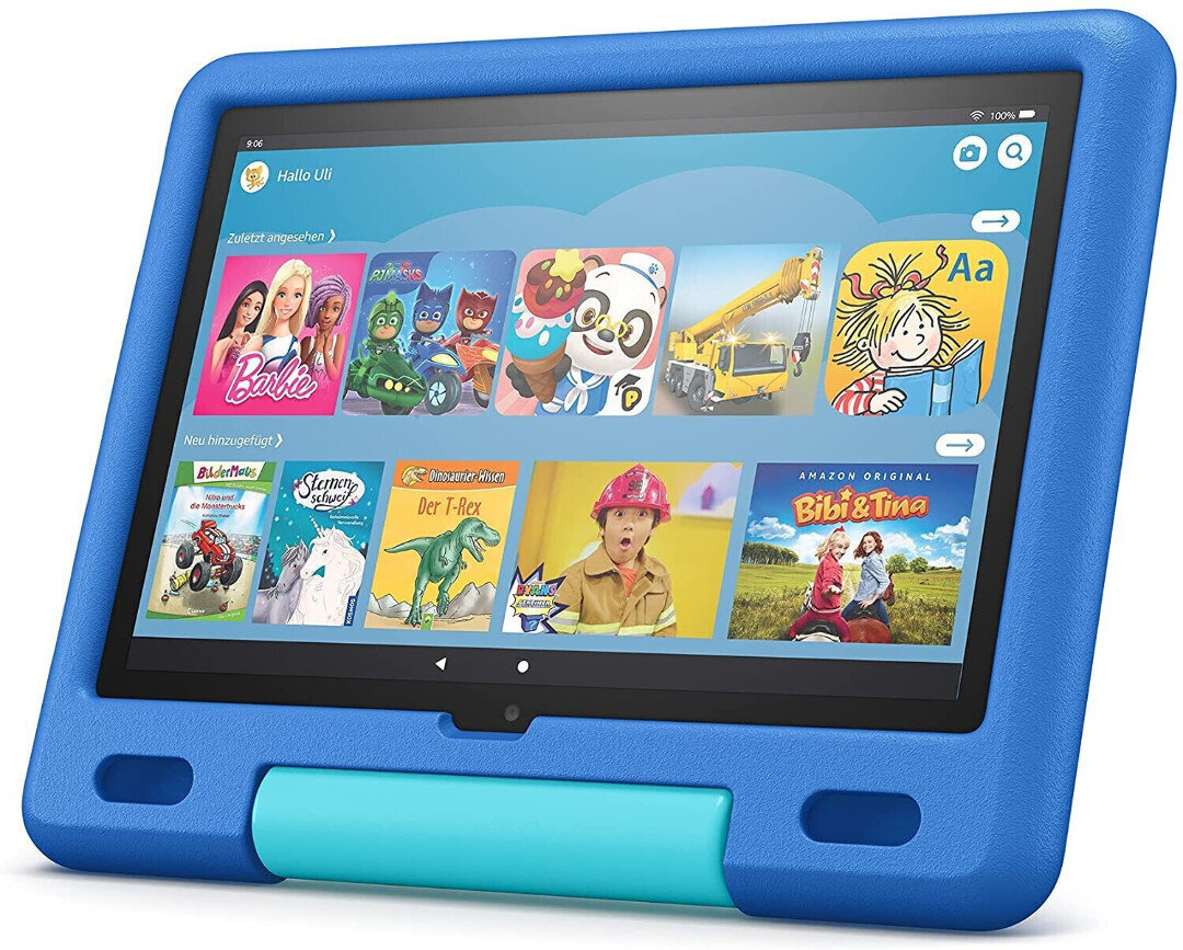Amazon Fire HD10 32GB Kids 2021, sky blue hind ja info | Tahvelarvutid | hansapost.ee