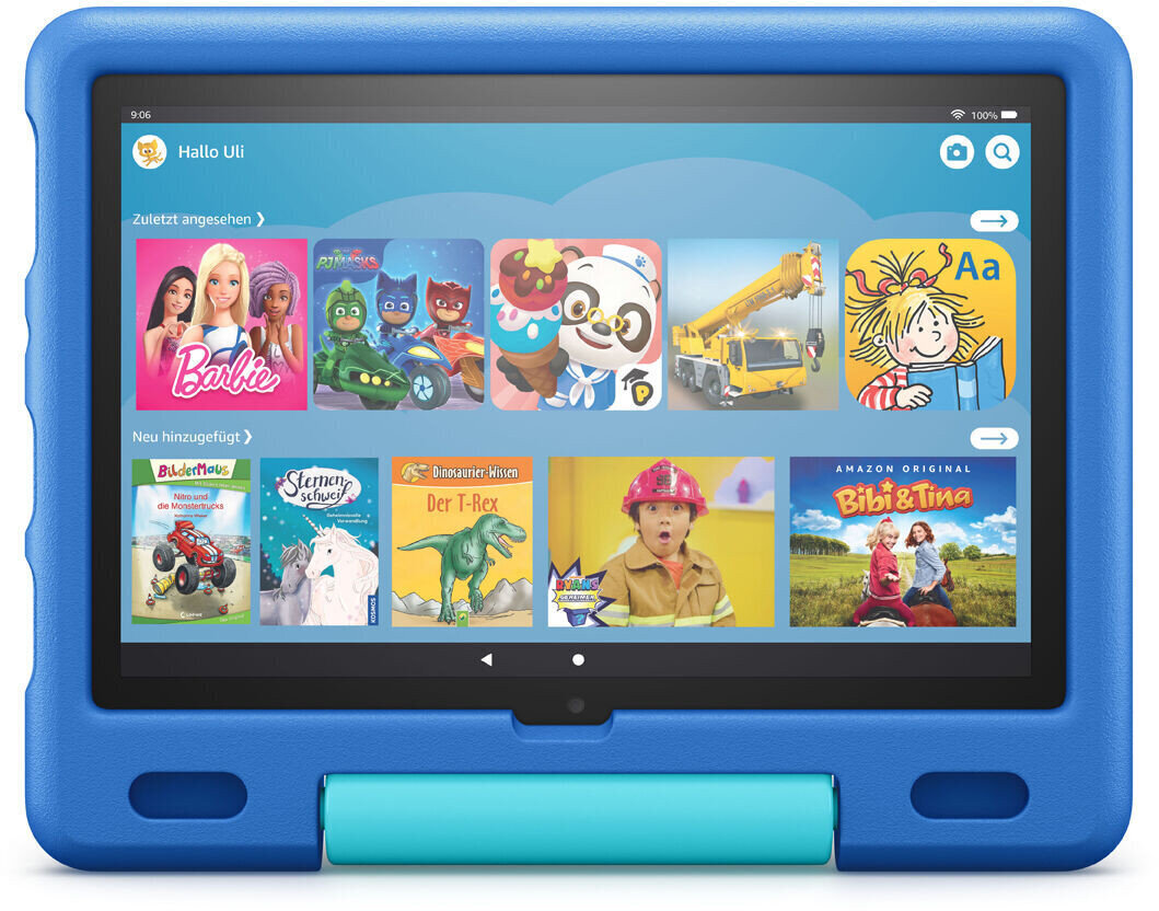 Amazon Fire HD10 32GB Kids 2021, sky blue hind ja info | Tahvelarvutid | hansapost.ee