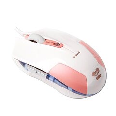 E-Blue Cobra S EMS128PK, белый/розовый цена и информация | Компьютерные мыши | hansapost.ee