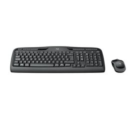 Logitech MK330 Combo беспроводная клавиатура+мышь, США, черная (SPEC) цена и информация | Клавиатуры | hansapost.ee