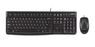 Logitech K120RU Combo hind ja info | Klaviatuurid | hansapost.ee