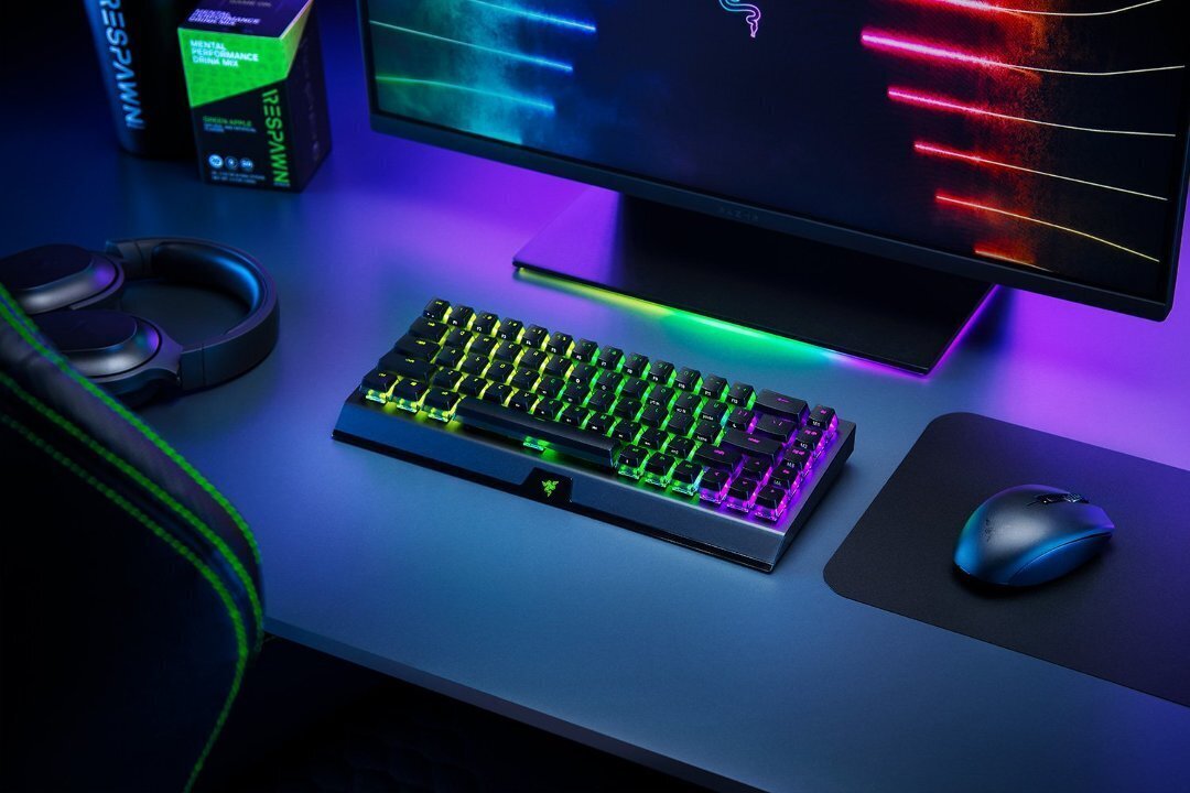 Razer BlackWidow V3 Mini HyperSpeed Phantom Edition цена и информация | Klaviatuurid | hansapost.ee